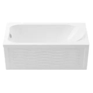 Акриловая ванна Aquanet Nord 347885 150x70 см с каркасом с боковой и фронтальной панелями